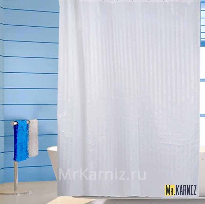 Штора для ванной BIG белая Штора для ванной BIG белая