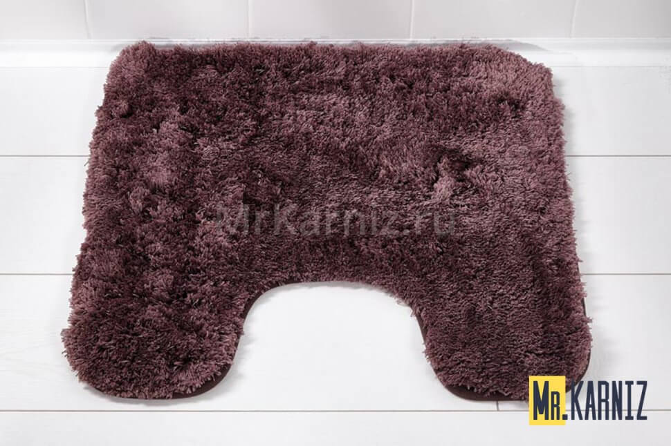 Коврик для туалета Тиволи бургундский Коврик для туалета Тиволи бургундский